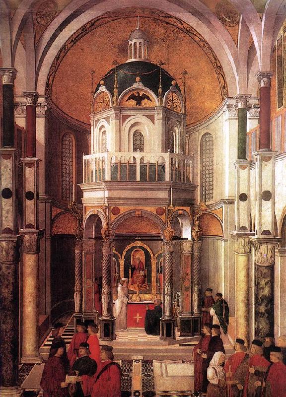 BELLINI, Gentile The Healing of Pietro dei Ludovici 5 oil painting picture